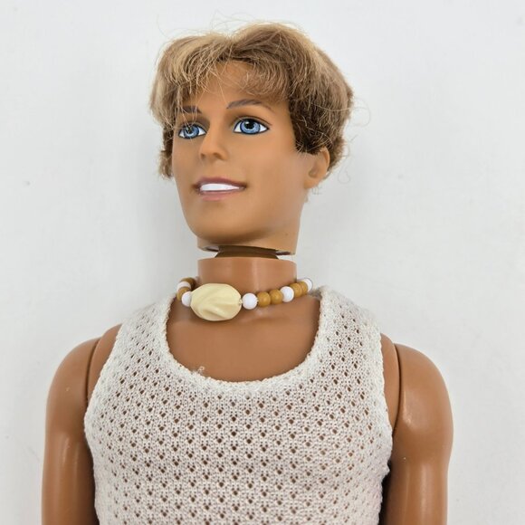 Cali Girl Ken Barbie Doll Blain Blonde Rooted Hair 2003 C6464 Mattel Read - Picture 16 of 16